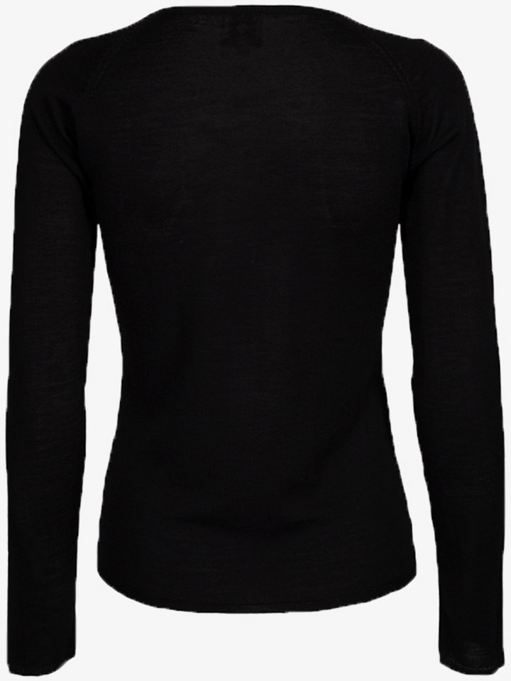 Svart Moonbeam Asta Cardigan