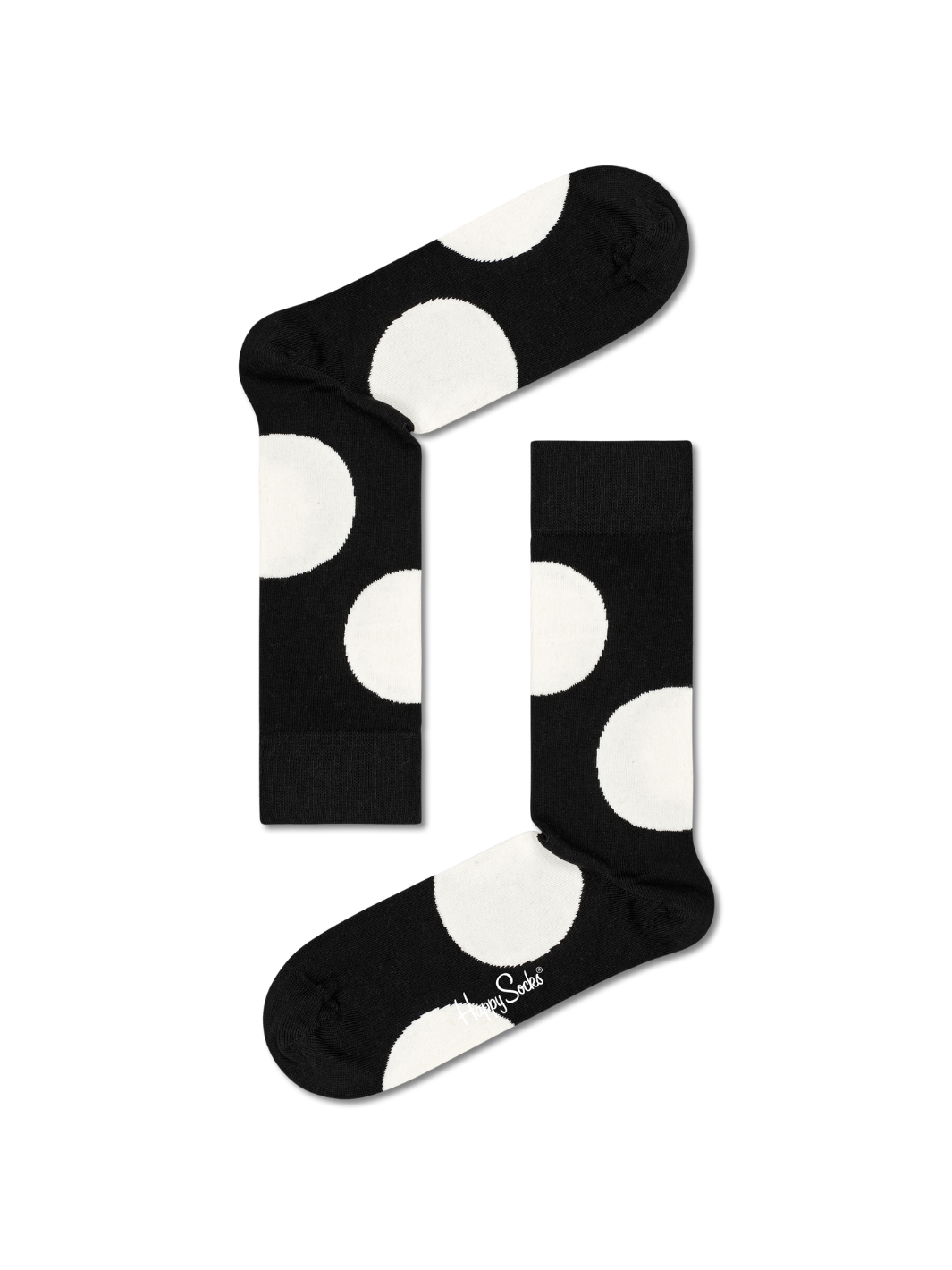 Svart &amp; vit 4-pack Happy Socks presentförpackning för honom