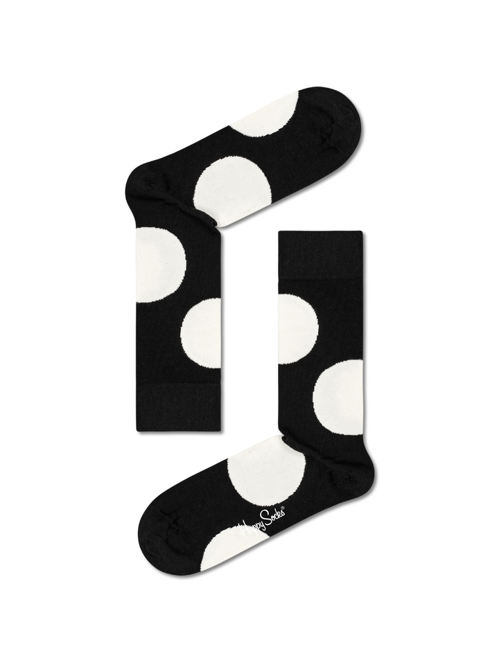 Svart &amp; vit 4-pack Happy Socks presentförpackning för honom