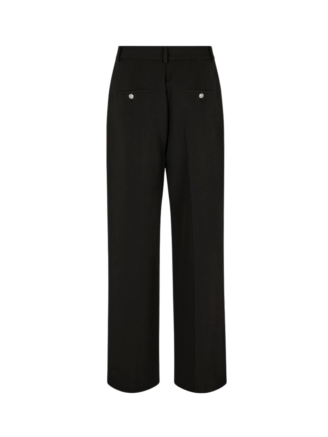 Svarta skräddarsydda Penny Pants