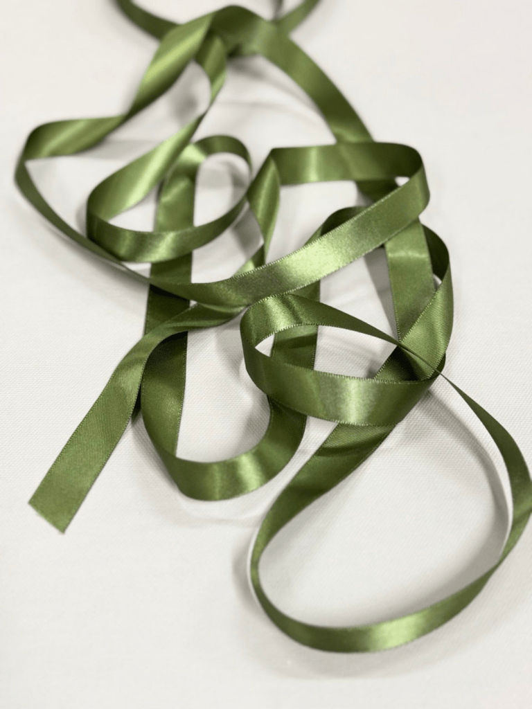 All By Voss - Army Silkebånd, 16 mm x 10 m All By Voss