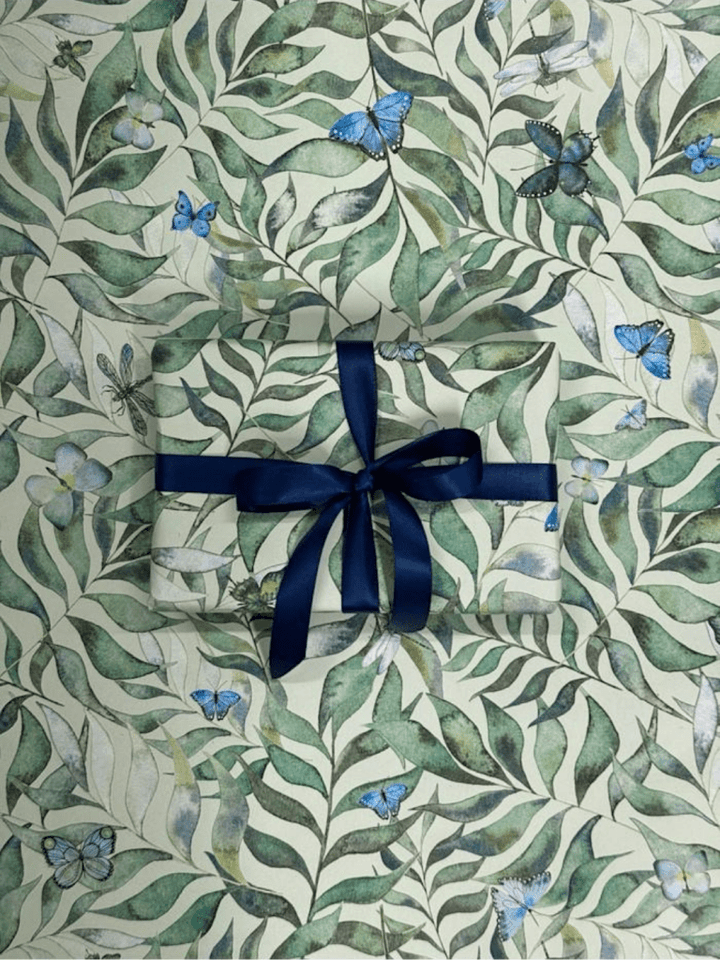 All By Voss Gavepapir, 5 m, Jungle All By Voss