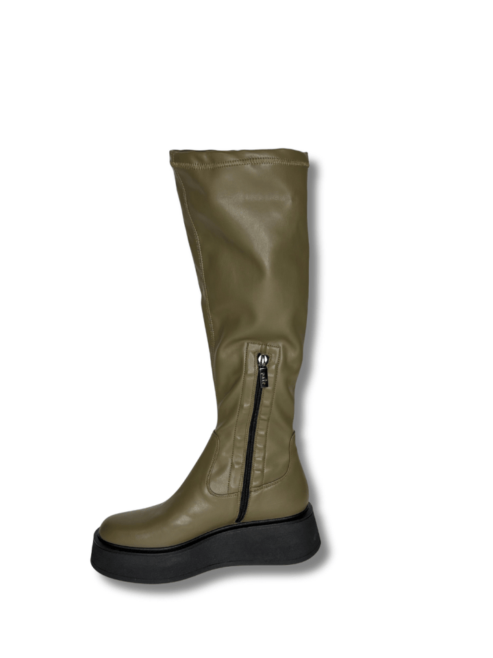 Apair Armygrøn Kansas Støvle 35 Apair