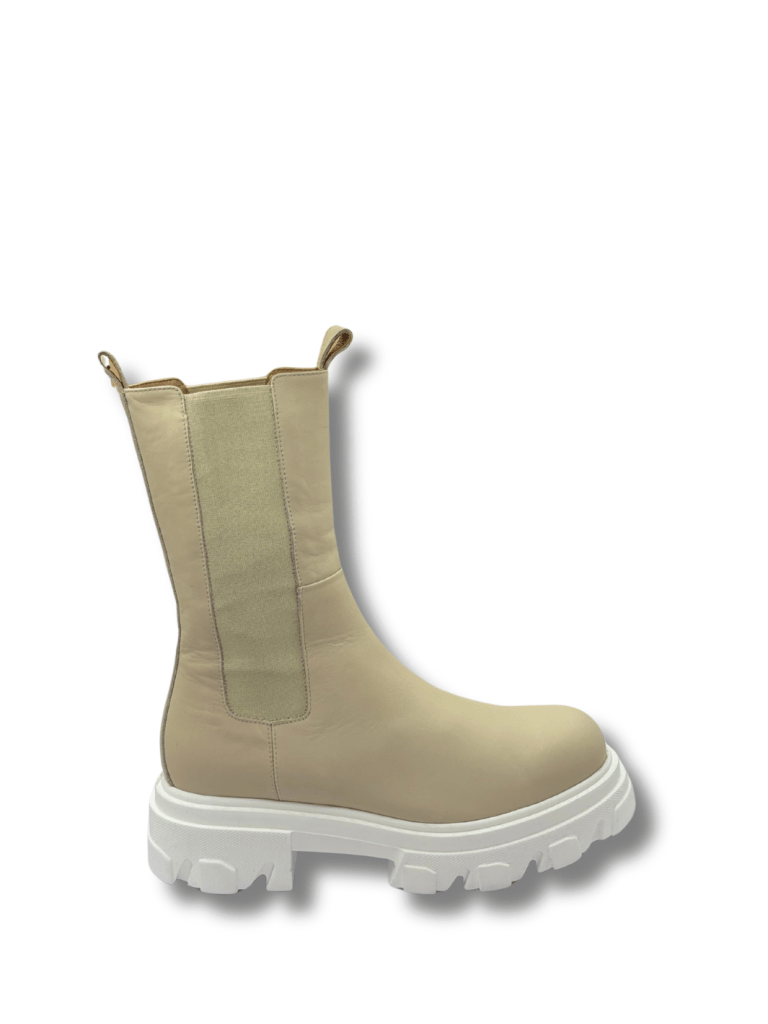 Apair Beige Chelsea Støvle 36 Apair