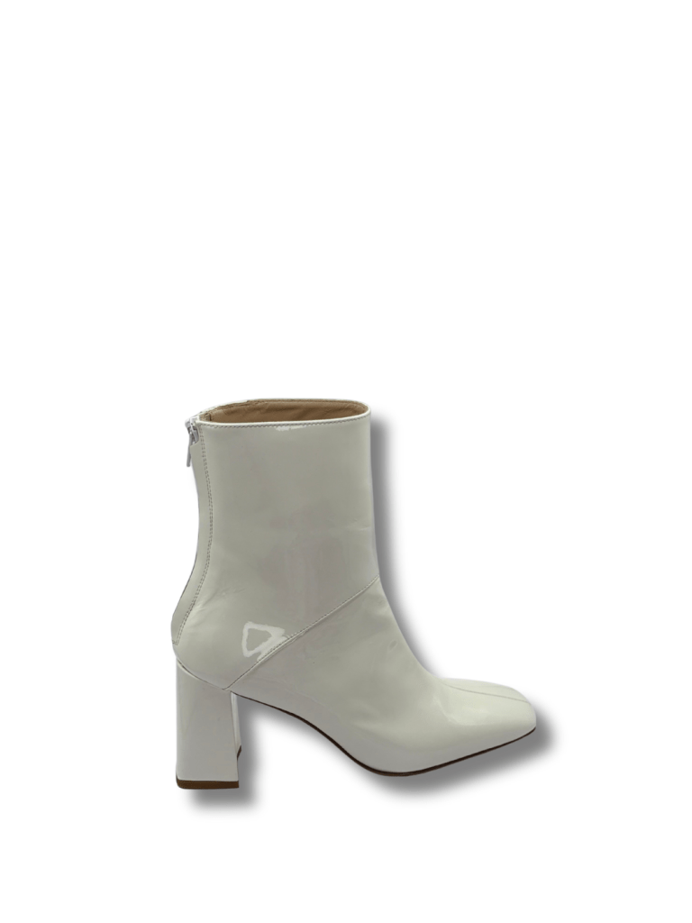 Apair Hvid Corfu Højhælet Støvle 35 Apair