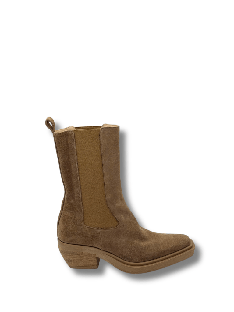 Apair Lysebrun Ruskinds Støvle 35 Apair