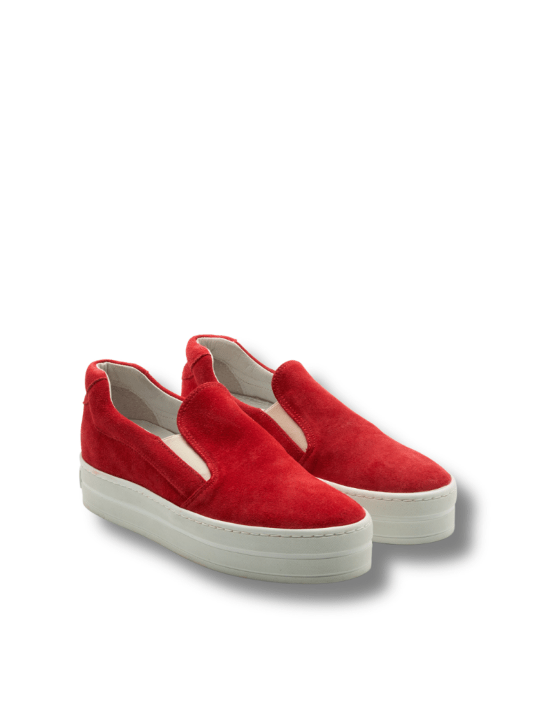 Apair Rød Chunky Bari Sneaker 38 Apair