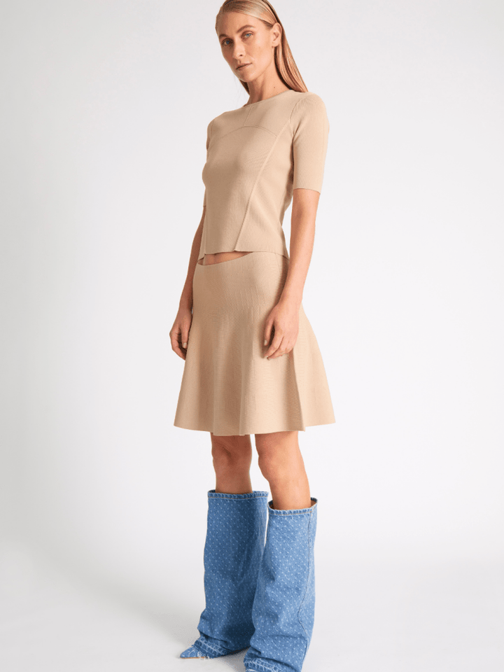 Beige Ruth Custommade Nederdel 34/XS Custommade