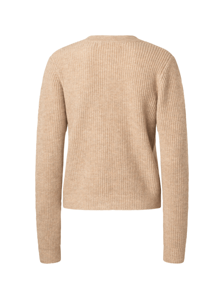 Beige Vevi Custommade Strik Cardigan 34/XS Custommade