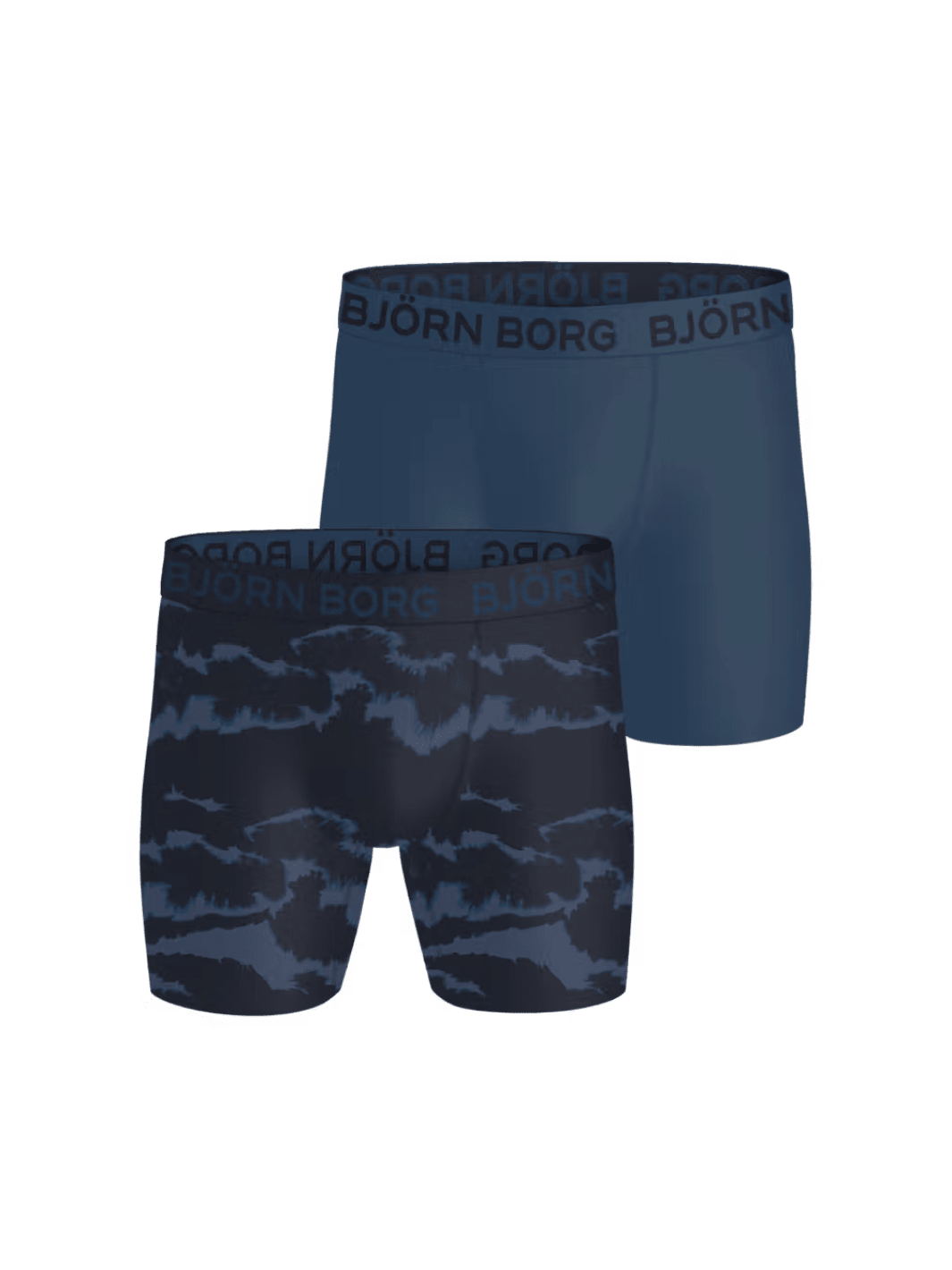 Björn Borg 2-Pack Blå Performance Boxer Shorts M Björn Borg