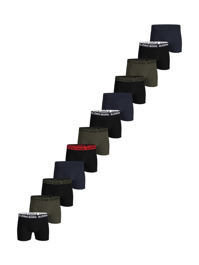 Bjørn Borg 12 - Pack Multifarvet Boxer Shorts S Björn Borg