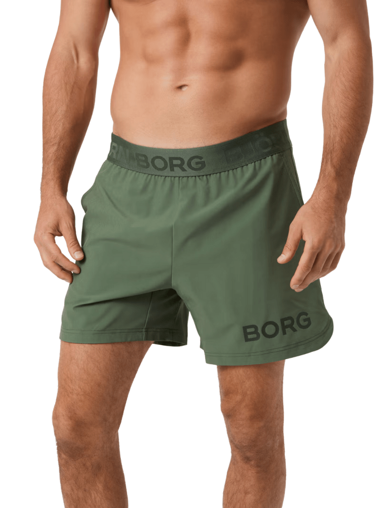 Björn Borg Armygrønne Korte Shorts S Björn Borg
