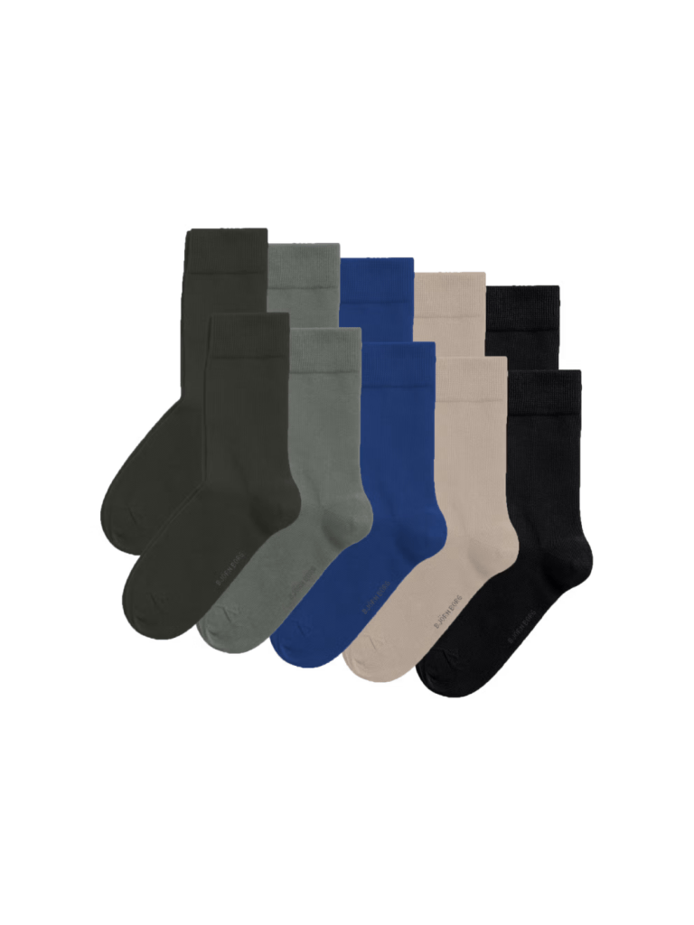 Björn Borg Flerfarvet Herre Sokker 10 - Pack 41 - 45 Björn Borg