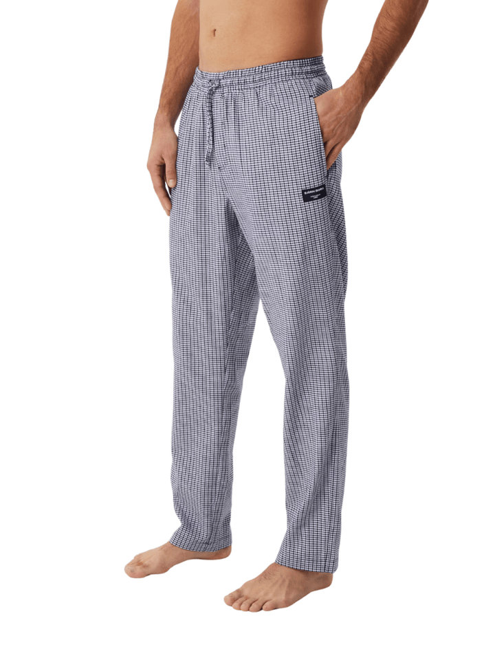 Björn Borg Lyseblå Flannel Pyjamas Bukser S Björn Borg