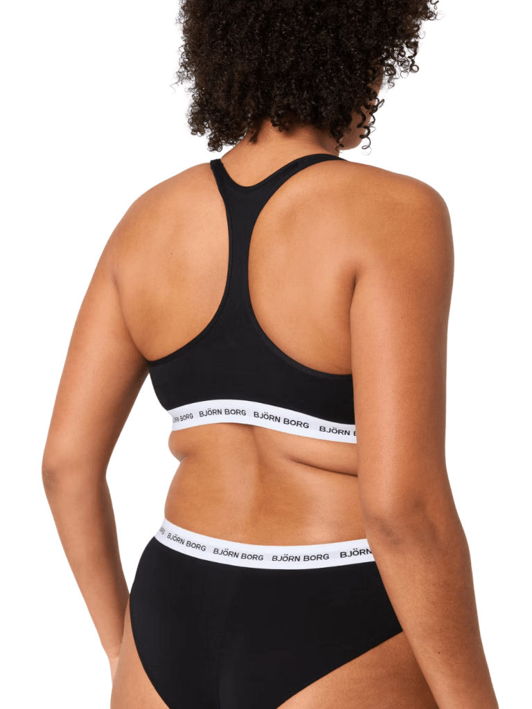 Björn Borg Sort Blød Sports BH XS Björn Borg