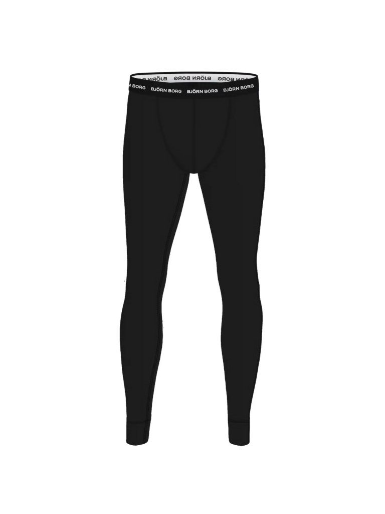 Björn Borg Sorte Stretch Long Johns S Björn Borg