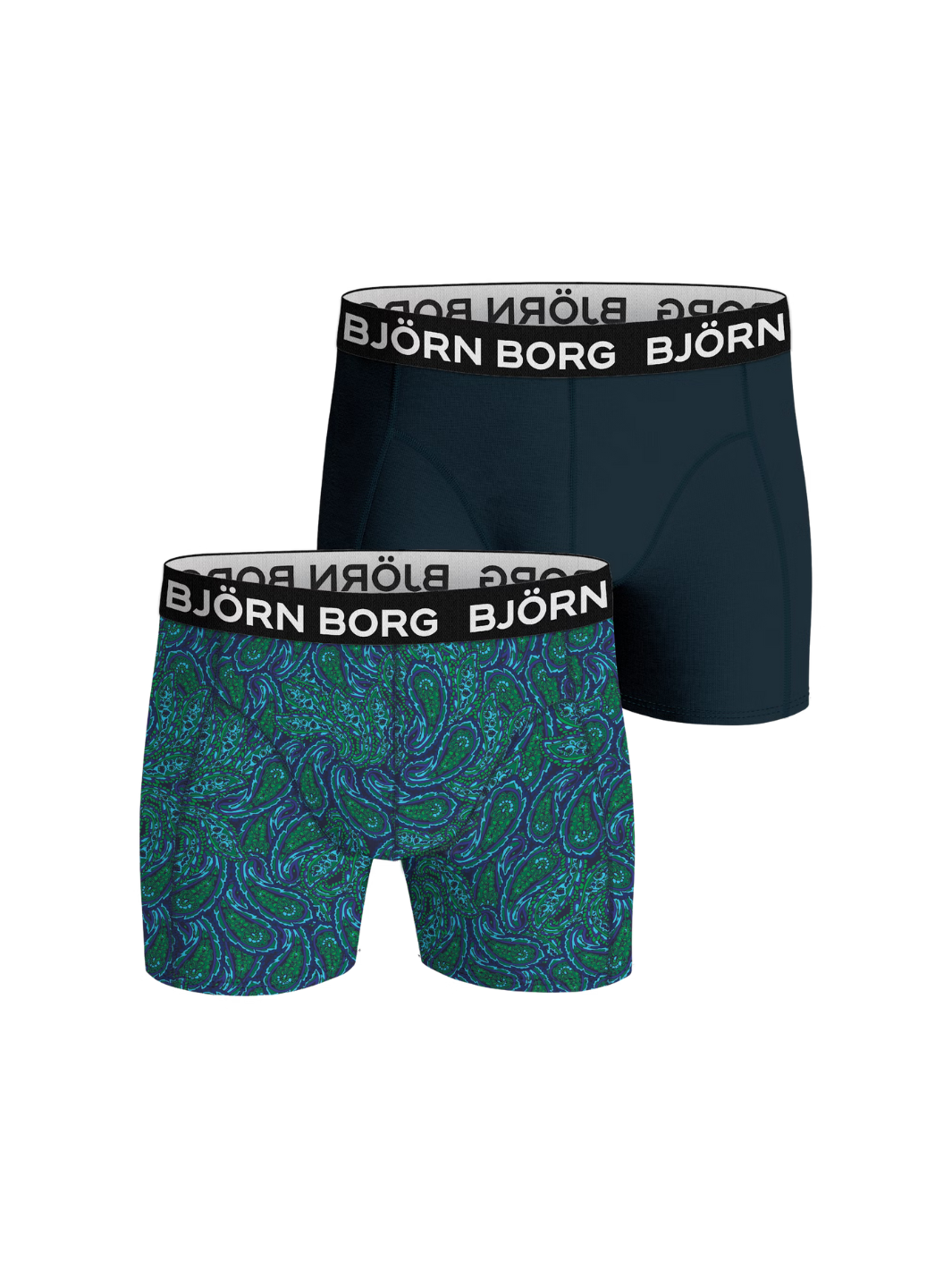 Björn Borg 2-Pack 10003174-MP002 bambus boxershorts til mænd - Komfortabelt og slidstærkt undertøj