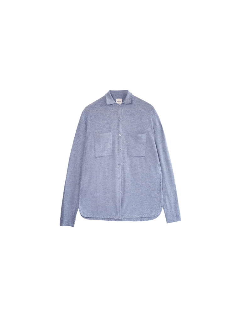 Blå Månestråle Anna Skjorte Cardigan Med Knapper 0/XS Månestråle