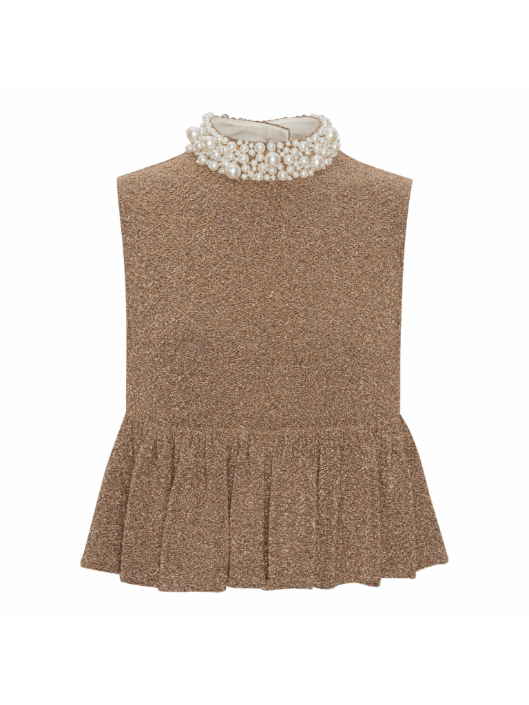 Bronzefarvet Dinah NBS By Custommade Top 34/XS Custommade