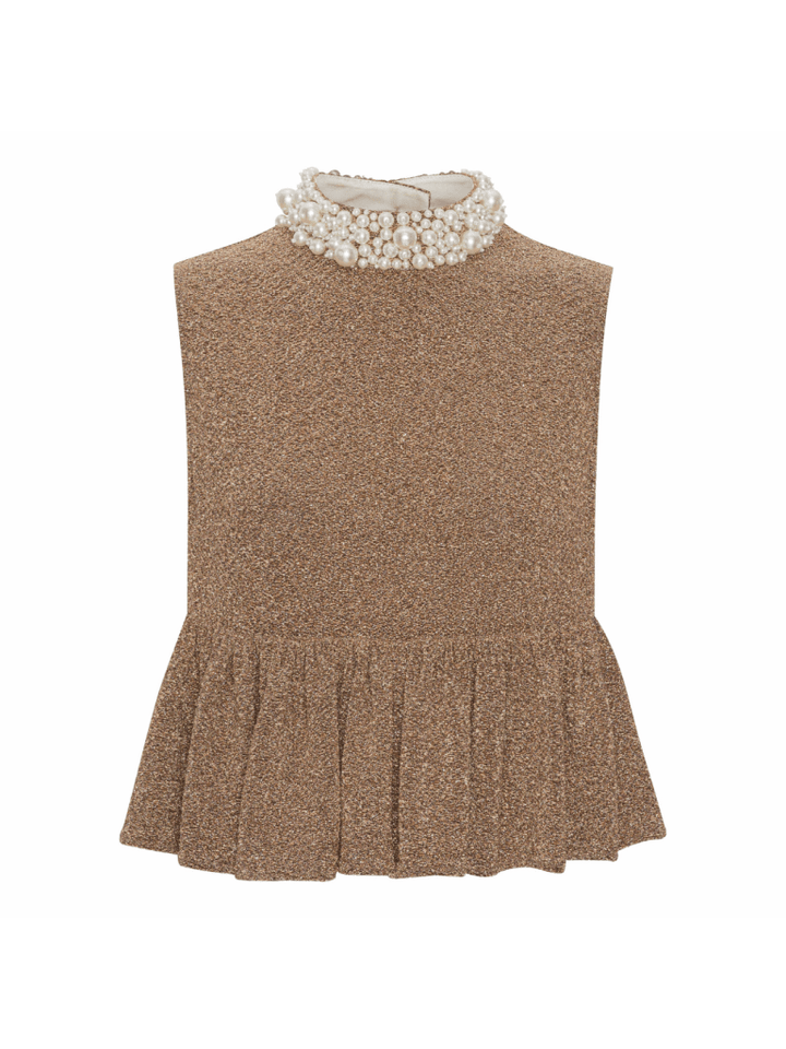 Bronzefarvet Dinah NBS By Custommade Top 34/XS Custommade