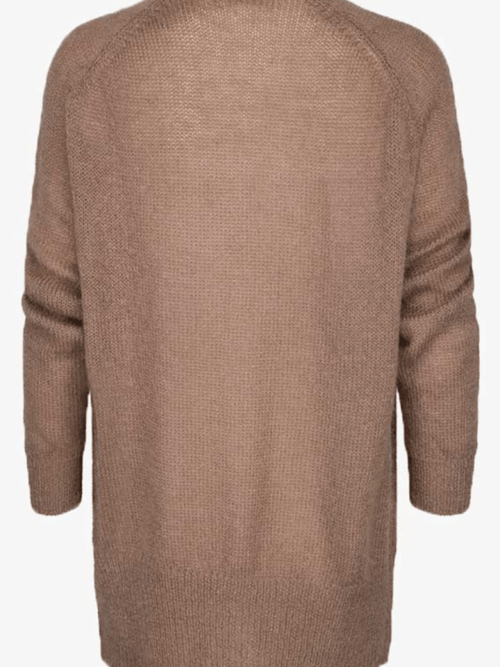 Camel Clawson Månestråle Cardigan i Mohair 0/XS Månestråle