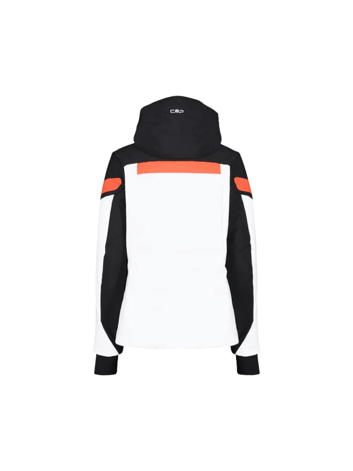 CMP Hvid Zip Hood Dame Skijakke XS CMP