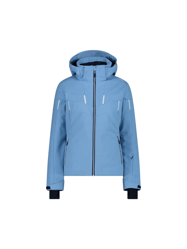 CMP Lyseblå Zip Hood Dame Skijakke XS CMP