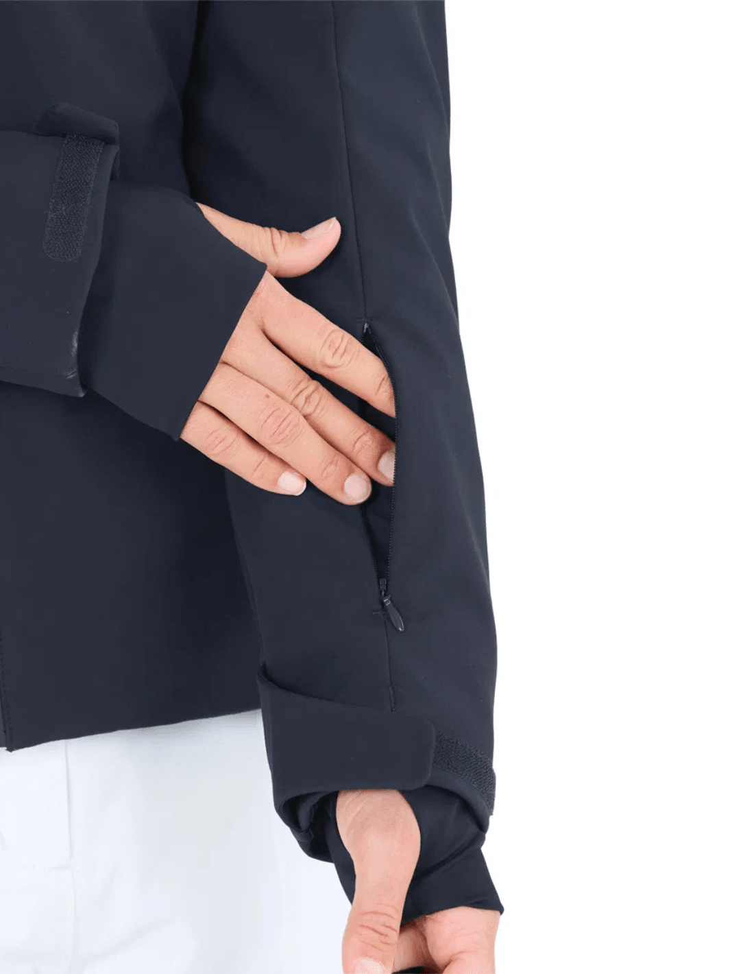 CMP Mørkeblå Zip Hood Dame Skijakke XS CMP