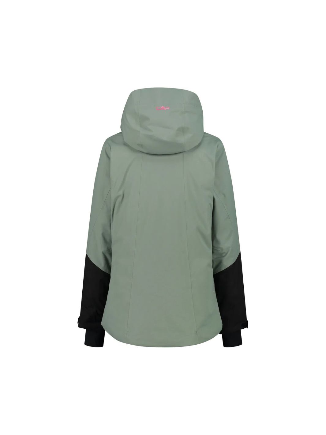 CMP Olivengrøn Fix Hood Dame Skijakke. Materialet er 100% polyester.