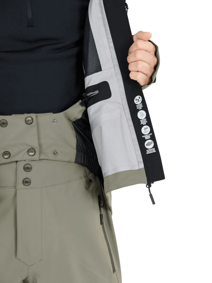 CMP Olivengrøn Unlimitech 3-Layer Herre Skijakke 48 CMP