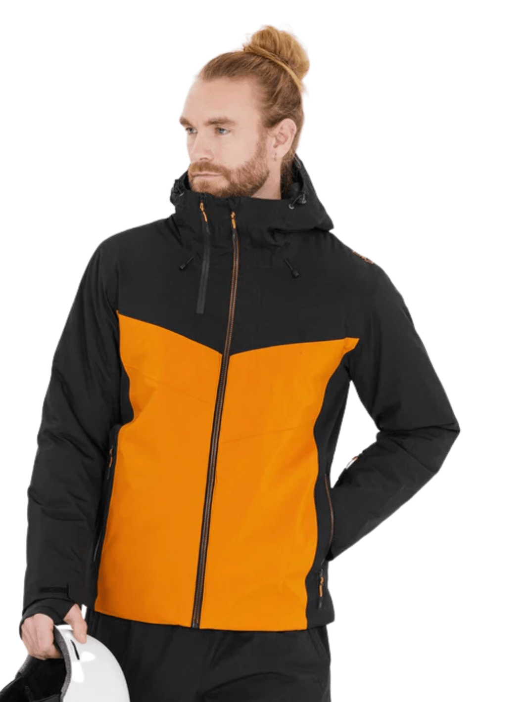 CMP Orange Fix Hood Herre Skijakke 48 CMP