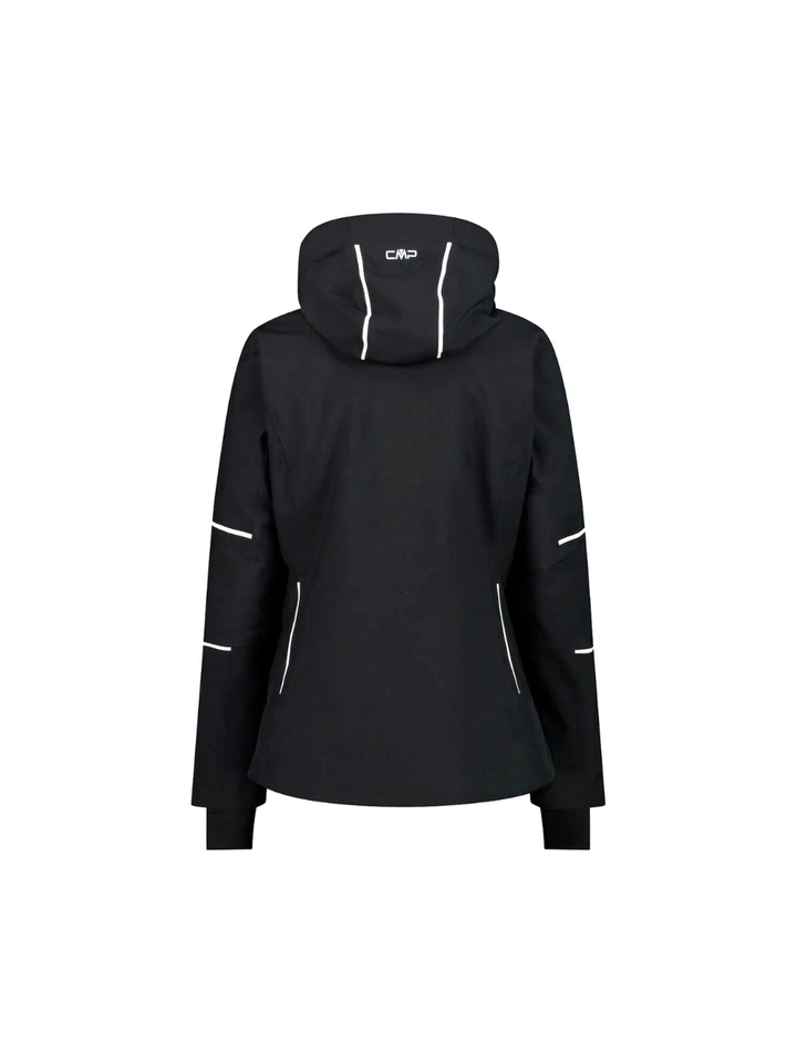 CMP Sort Zip Hood 4-Way Stretch Dame Skijakken er udviklet til dig, der ønsker maksimal bevægelsesfrihed
