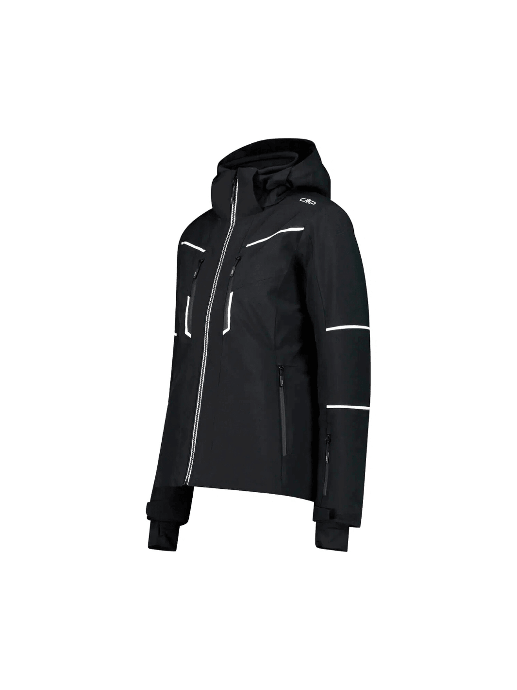 CMP Sort Zip Hood 4-Way Stretch Dame Skijakke XS CMP