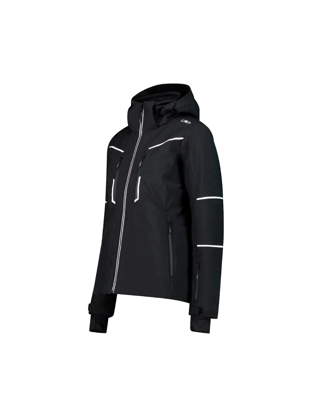 CMP Sort Zip Hood 4-Way Stretch Dame Skijakken er udviklet til dig, der ønsker maksimal bevægelsesfrihed