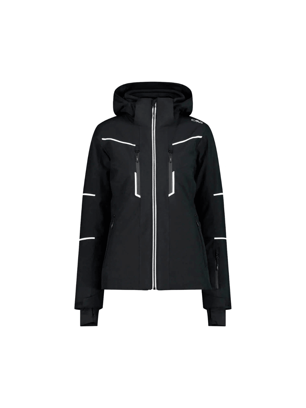 CMP Sort Zip Hood 4-Way Stretch Dame Skijakke XS CMP