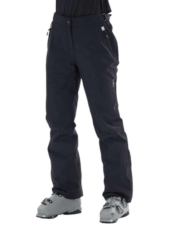 CMP Sorte 4-Way Stretch Dame Skibukser 38/S CMP