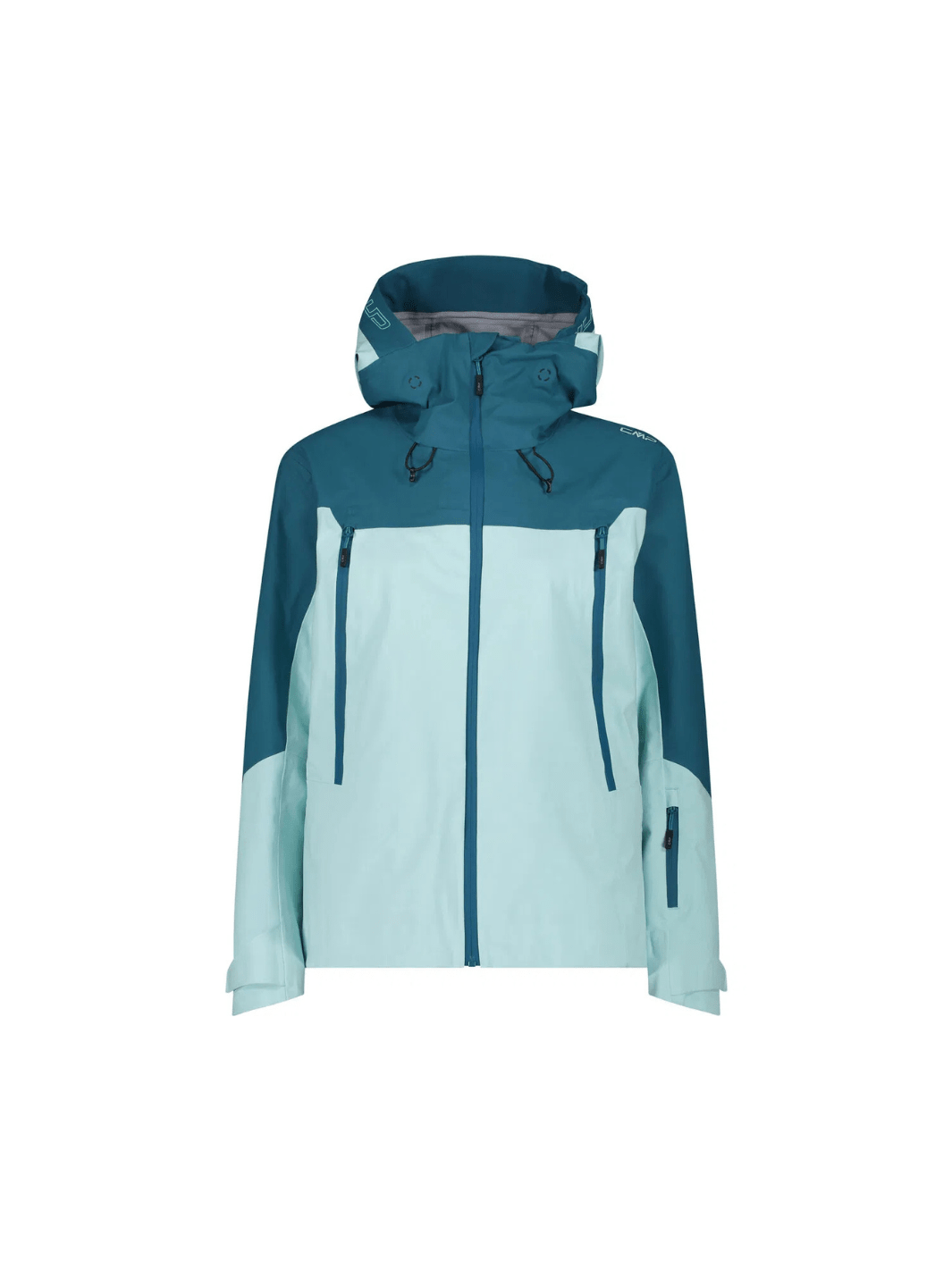 CMP Turkis Fix Hood 3-Layer Dame Skijakke XS CMP
