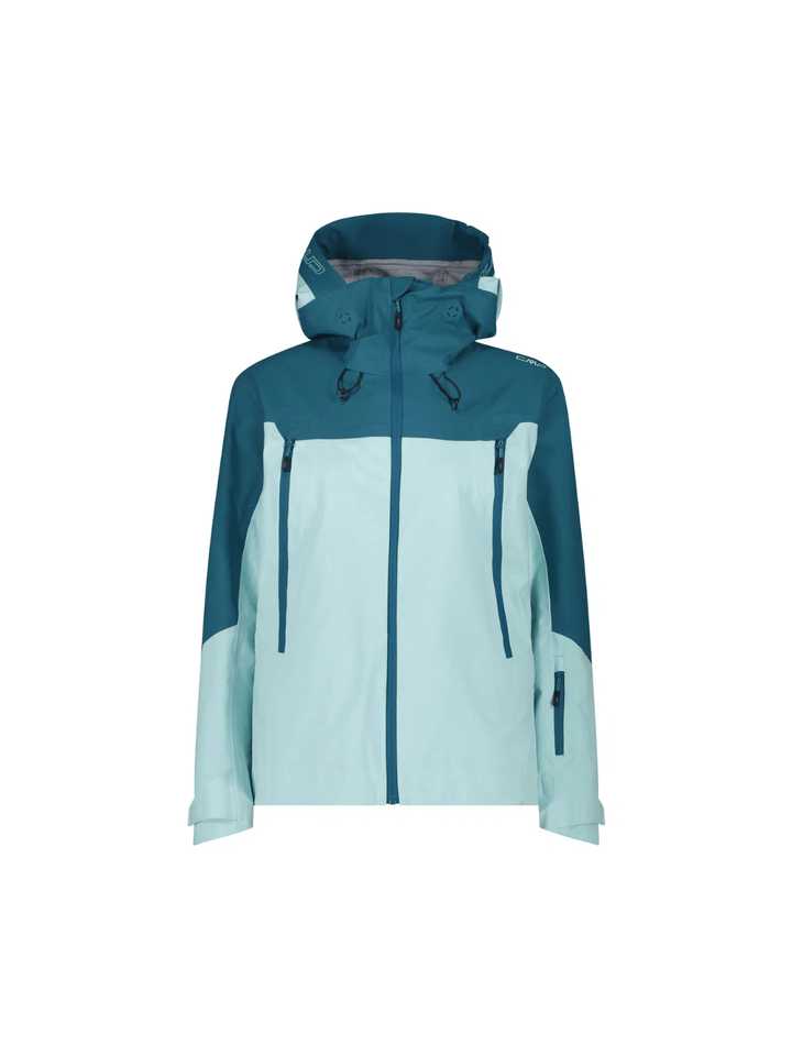 CMP Turkis Fix Hood 3-Layer Dame Skijakke XS CMP