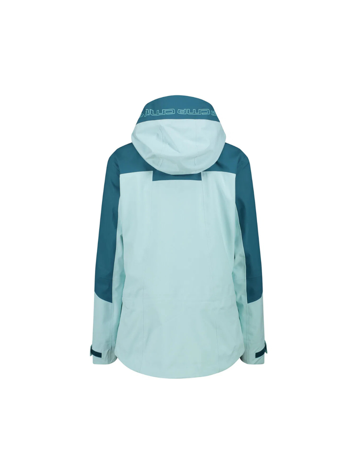 CMP Turkis Fix Hood 3-Layer Dame Skijakke. Materialet er 100% polyester