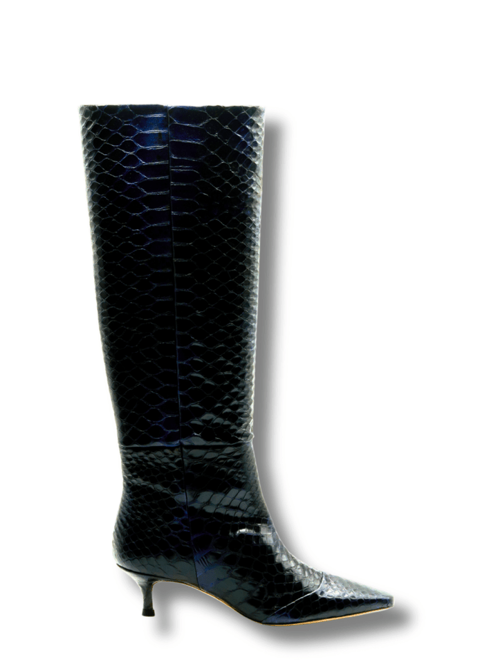 Custommade Blå Arlene Støvle 39 Custommade