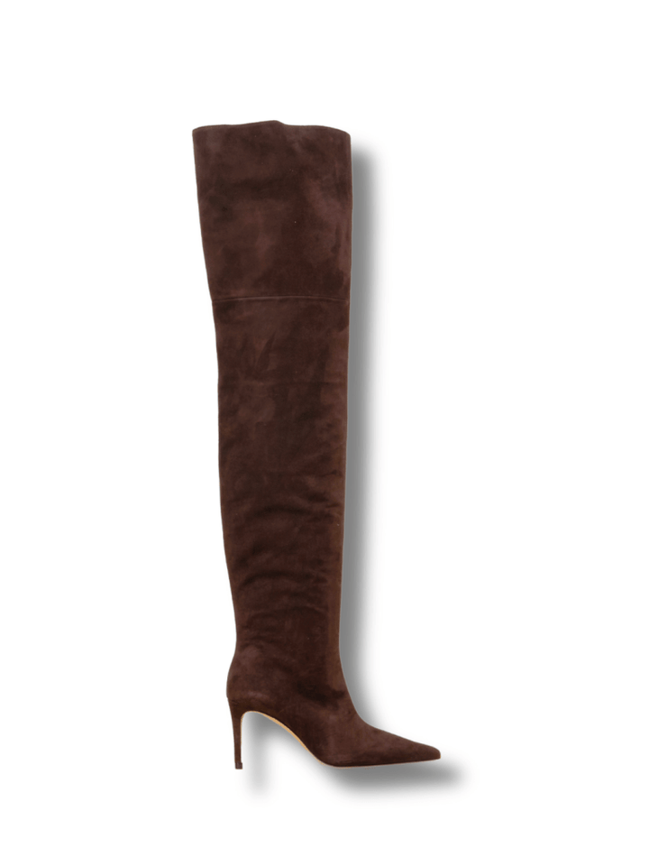 Custommade Lang Mørkebrun Ariana Støvle 39 Custommade