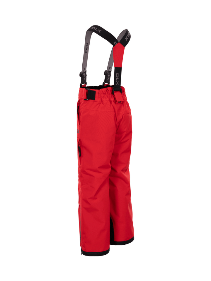 DLX Rød Benito Børne Skibukser 3 - 4 år Trespass