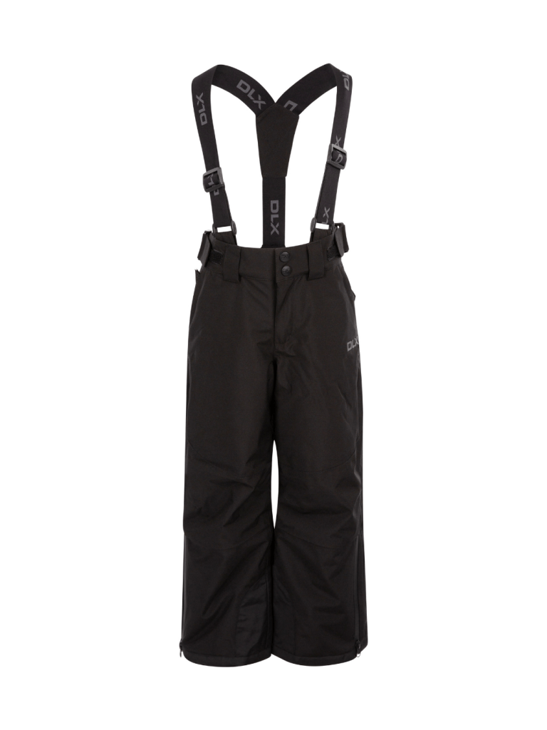 DLX Sort Benito Børne Skibukser 3 - 4 år Trespass