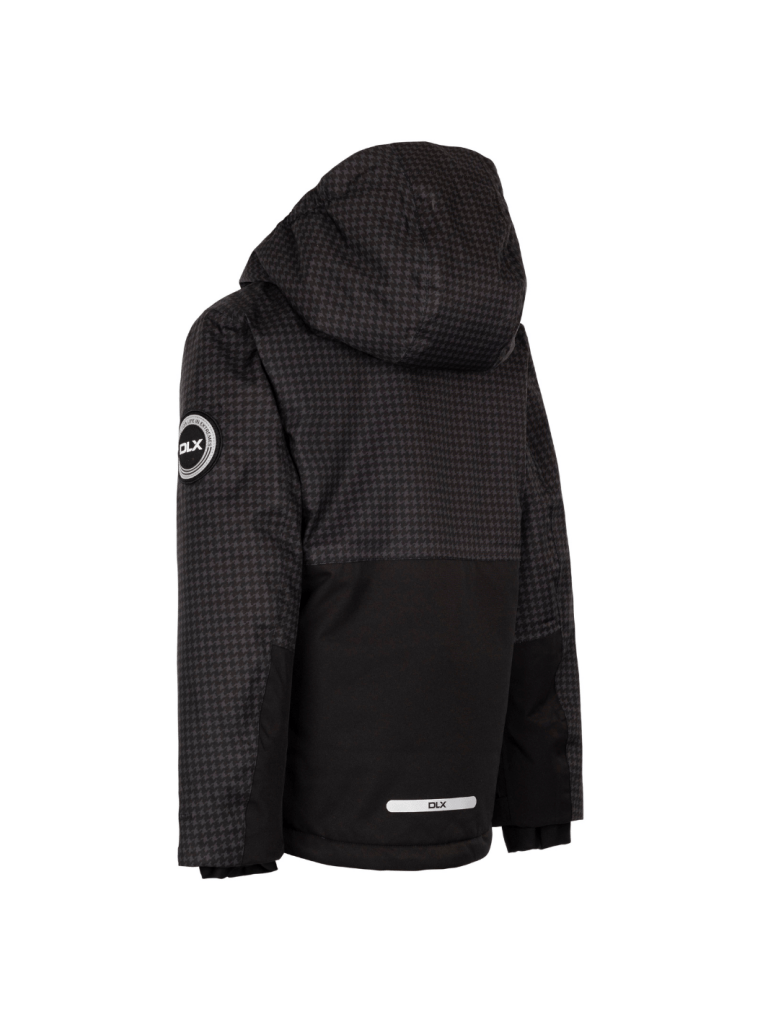 DLX Sort Keeya Børne Skijakke 3 - 4 år Trespass
