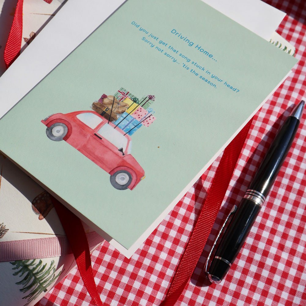 Foldet kort, Driving Home A6 All By Voss