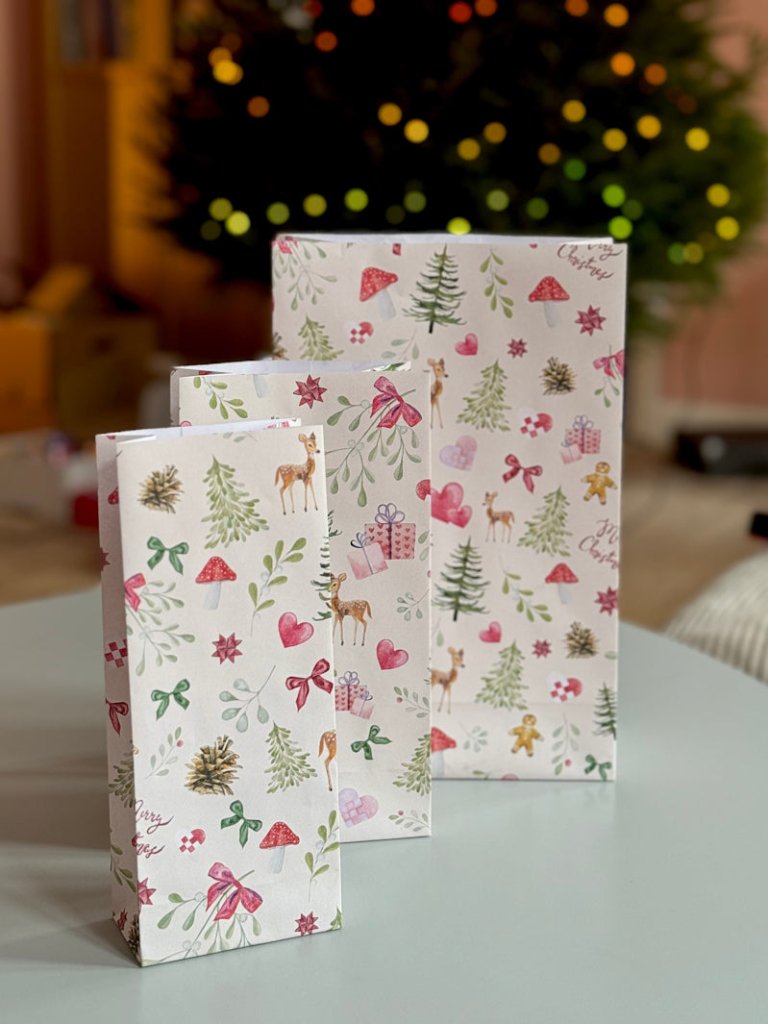 Gaveposer 10 stk, Christmas Mistletoe Large All By Voss