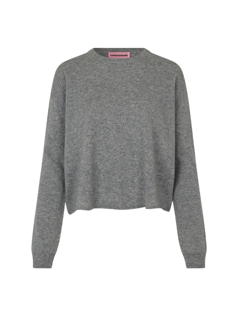Grå Trista Custommade Cashmere Strik 34/XS Custommade