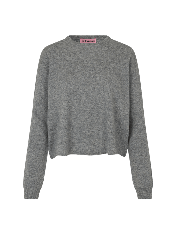 Grå Trista Custommade Cashmere Strik 34/XS Custommade