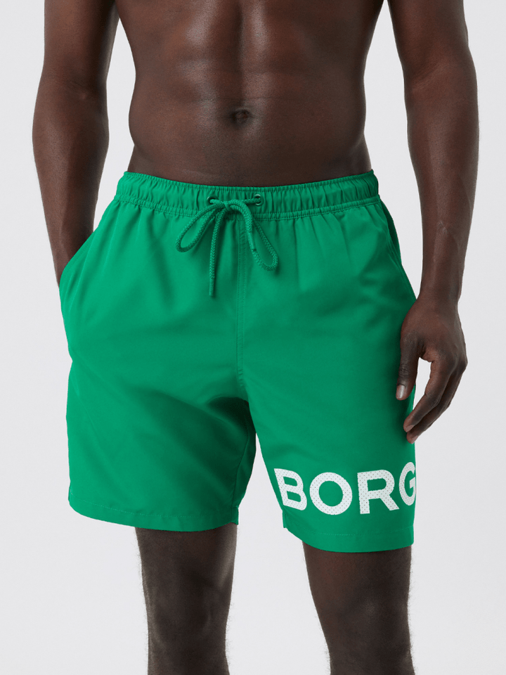 Grøn Björn Borg Herre Badeshorts S Björn Borg