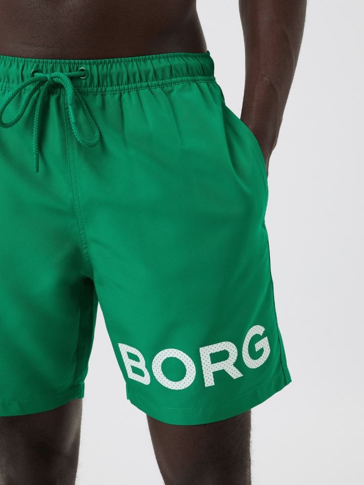 Grøn Björn Borg Herre Badeshorts S Björn Borg